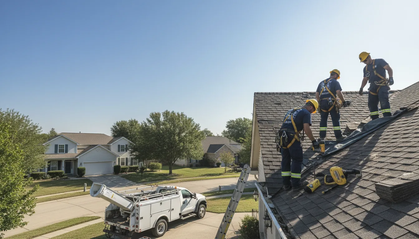 Emergency Roof Repair in Hughes Springs, TX near me